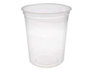 Vegware Deli Container Round 32oz (1000ml) PLA Slv 50