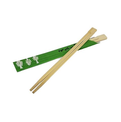 Wooden Chopsticks Wrapped Pk 100