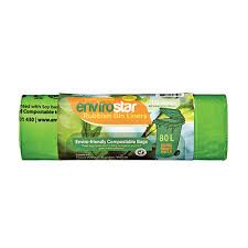 Compostable Bin Liner Green 55Lt Roll 30