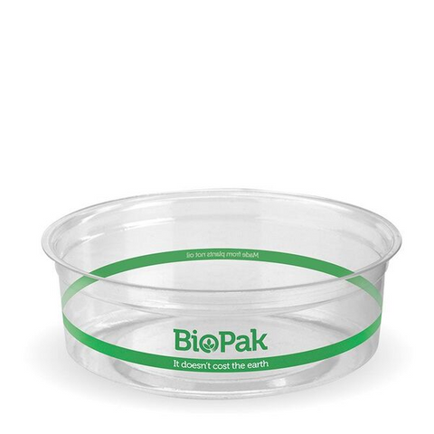 Biopak Deli Bowl Round Clear 240ml Slv 50