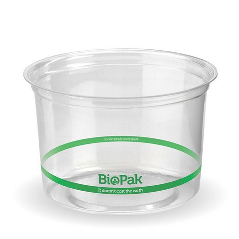 Biopak Deli Bowl Round Clear 500ml Slv 50