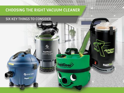 6 Things to Consider When Choosing a Commercial Vacuum Cleaner