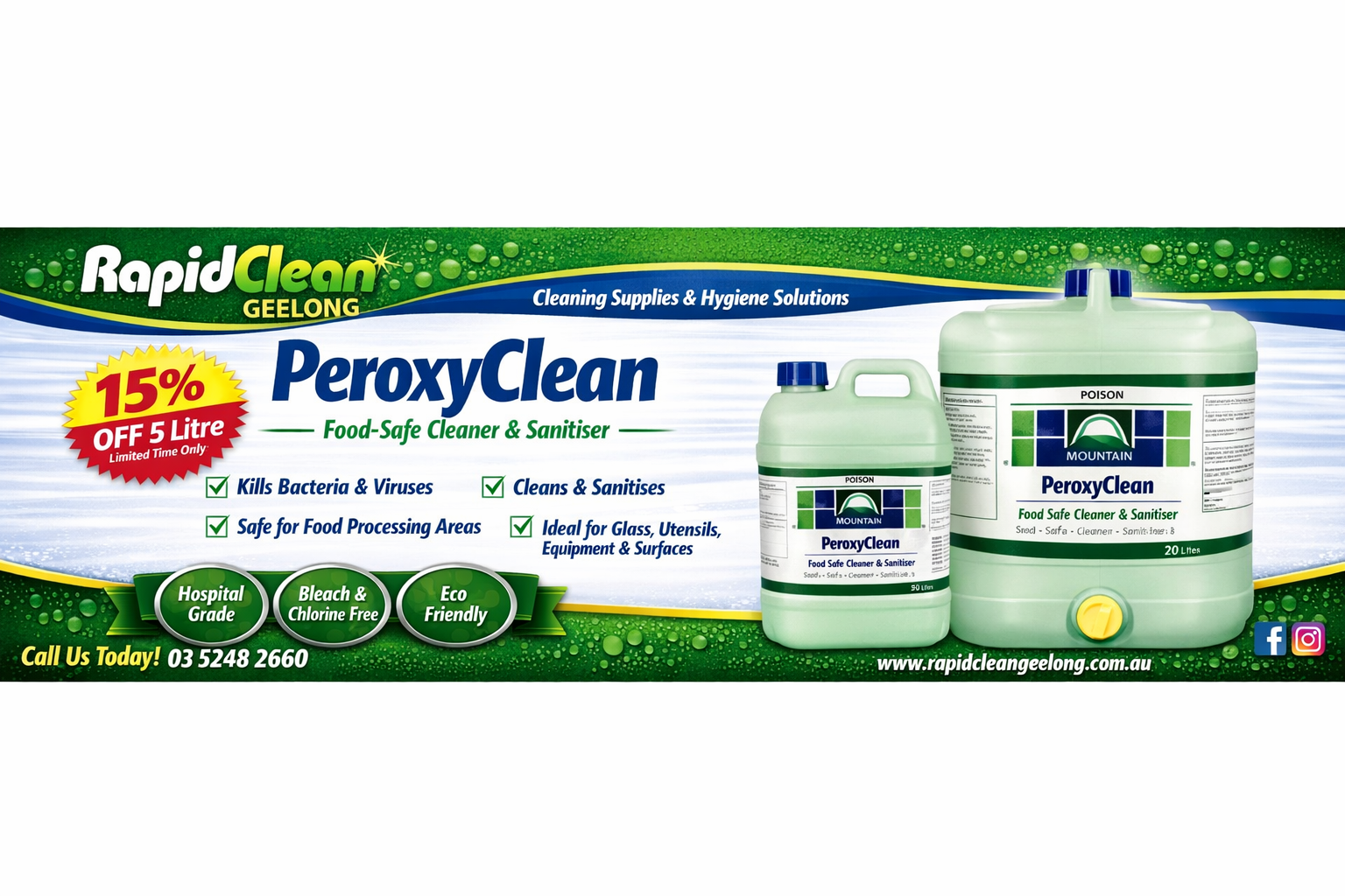 Peroxy Clean 5lt