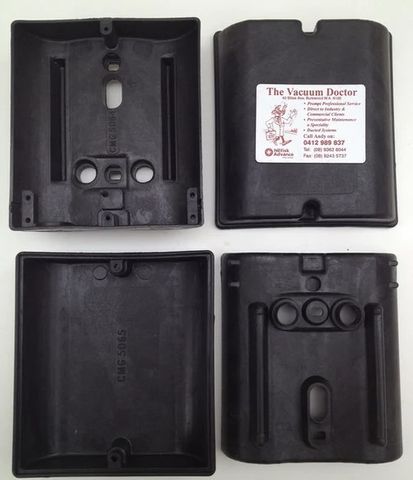 Capacitor Cover & Base - polivac