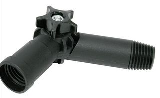 Angle adaptor with screw sdjustment
