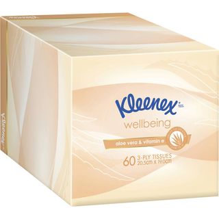 Kleenex Aloe Vera 3 ply Sooth 60 pkt Cube