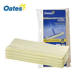 Oates Disposable Cloth Yellow 20/pkt