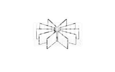 Fan blades white ( 12/set)