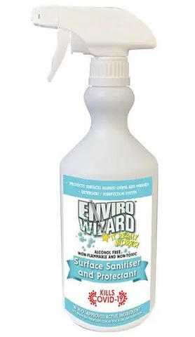 Enzyme Wizard Hand Sanitiser 750ml EMPTY