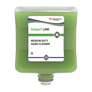 Deb Solopol Lime HDHC Cormeal Hand Scrub 2lt 4/ctn