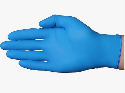 Nitrile Glove Blue Chemo Medium P/Free 100/pkt - MEDICOM (SFT Slim)