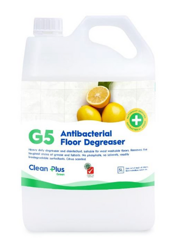 G5 - ANTIBACTERIAL FLOOR DEGREASER 5lt