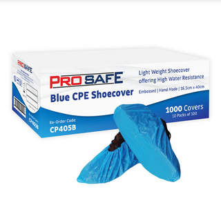 Shoe Cover Disposable Waterproof Blue 1000/ctn