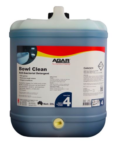 Agar Bowl Clean T.B.C. & Urinal Cleaner 20ltr