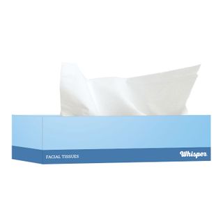 Whisper Premium 2ply Facial Tissues 100 sheets