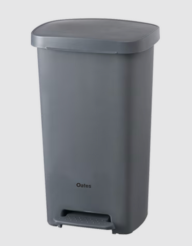 BB-50PGY 50 Litre Pedal Bin - Grey