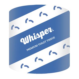 Whisper Premium 600 sheet Toilet Tissue 2ply Wrapped x 48