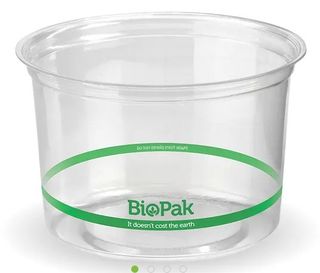 Biopak 500ml Clear Biobowl X500