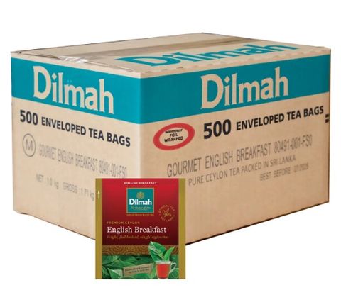 Dilmah Eng Breakfast tea bags x 500