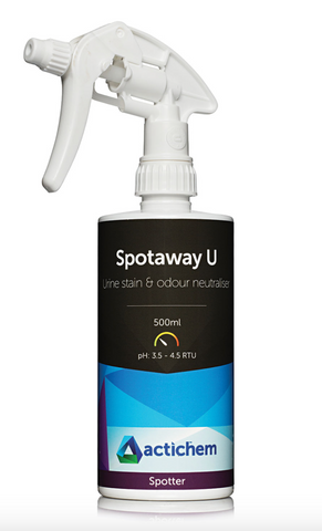 Actichem  Spotaway U-Peroxide-Removes tough urine stains & odours 500ML