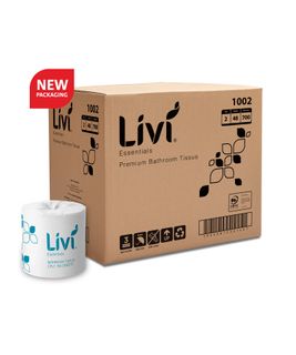 Livi Essentials Toilet Tissue 2 Ply 700 Sheets