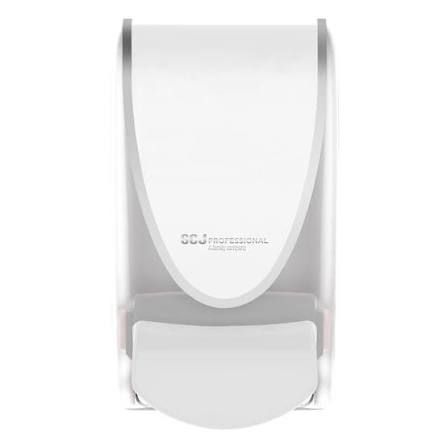 QuickView Transparent Manual Dispenser White 1Ltr