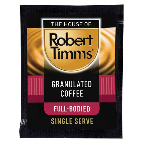 Robert Timms Full-Bodied Granulated Coffee Sachet 1000/ctn