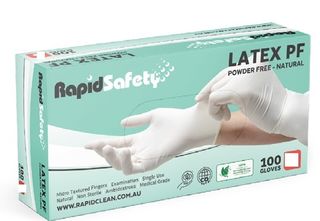 Latex Powder Free Gloves L