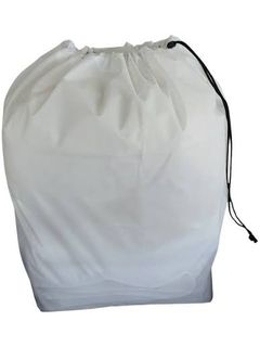 LAUNDRY BAG - 45x75cm - WHITE 100% Ripstop Polyester