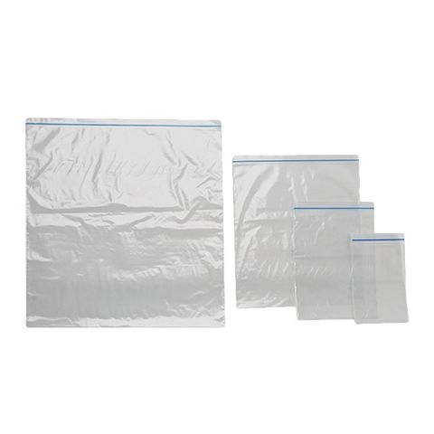 Press Seal Bag with Blue Zip 530 x 550 (100/pk)