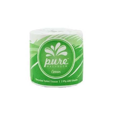 Pure Recycled Toilet Roll 2ply 48x400sh