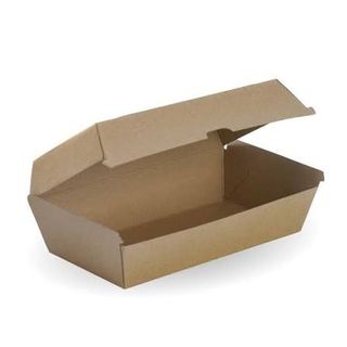 Large Snack Box FSC Recycled kraft 200/ctn - 204 x 109 x 84mm