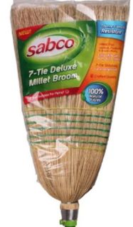 SABCO Naturals 7-Tie Millet Broom