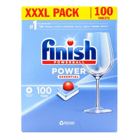 Finish Power Essential Dishwasher Tablets PK100