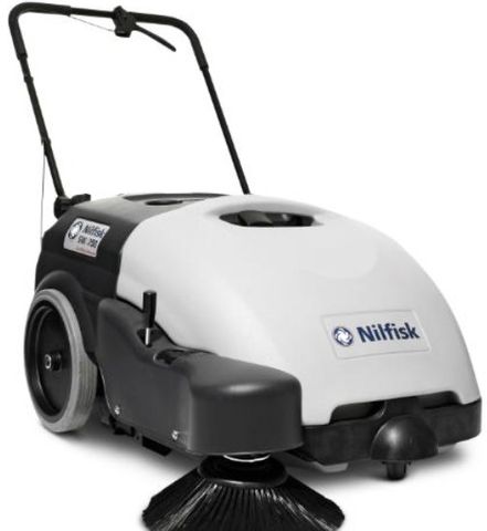Nilfisk SW750 Battery Walk Behind sweeper