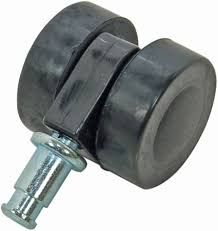 50MM Twin Wheel Castor with tyre- For Henry Vac NVQ370-22