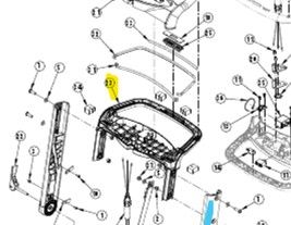 Handle Bottom Cover for a ES 300