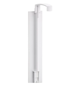 Smart Care-Single Wall Holder-White Self Adhesive