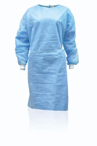 SafeWear SMS Isolation Gown Level 3 Blue Large 10/PK