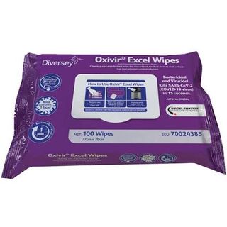 OXIVIR EXCEL WIPES 100s
