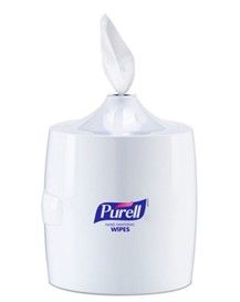 PURELL WIPES DISPENSER -&nbsp; WHITE/WHITE