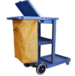 SABCO PRO Professional Janitor Cart with lid