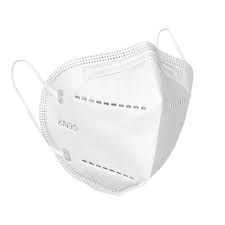 KN95 Face Mask White 5/pkt