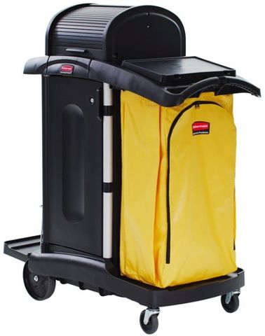 Rubbermaid High security jan cart