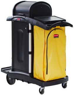 Rubbermaid High security jan cart