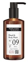 Naturals Remedies Pump Dispenser Hand & Body Wash, 300ml