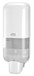 Tork Soap and Sanitiser Pump Dispenser White S4