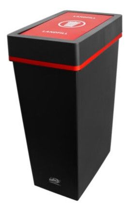 SABCO DELUXE RECYCLING STATION LANDFILL RED