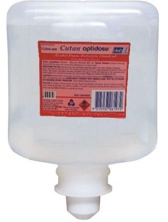 SCJ CUTAN Optidose Alcohol Foam Antiseptic Handrub 1L