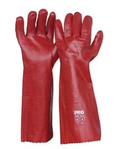 ProChoice Red PVC Gloves 45cm
